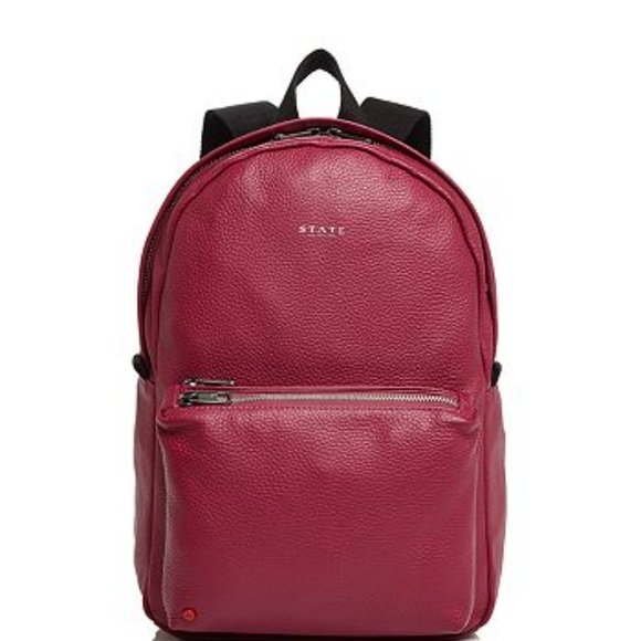 STATE Lorimer Mini Leather Backpack - Picture 1 of 6